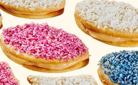 Alfajores sausainiai su kokosiniu 'Dulce de leche'